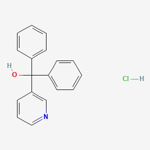 Diphenyl(pyridin-3-yl)methanol;hydrochloride
