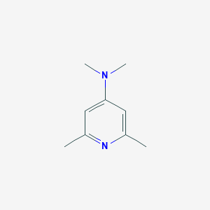 molecular formula C9H14N2 B161422 N,N,2,6-tetramethylpyridin-4-amine CAS No. 129384-12-9