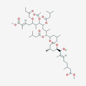 molecular formula C53H88O15 B161424 Didemnaketal B CAS No. 135257-48-6
