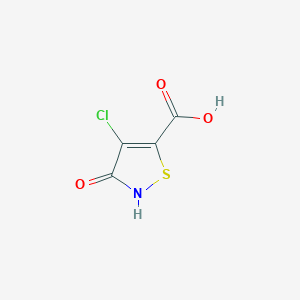 4-Chloro-3-hydroxyisothiazole-5-carboxylic acid