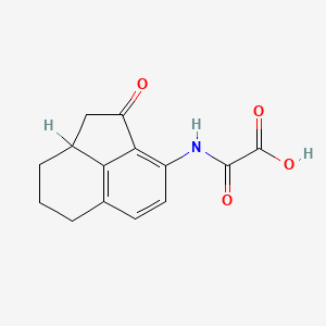 molecular formula C14H13NO4 B1614288 Oxalinast CAS No. 70009-66-4