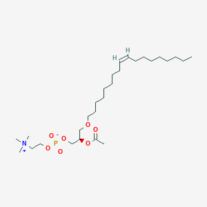 molecular formula C28H56NO7P B161430 PAF C-18:1 CAS No. 85966-90-1