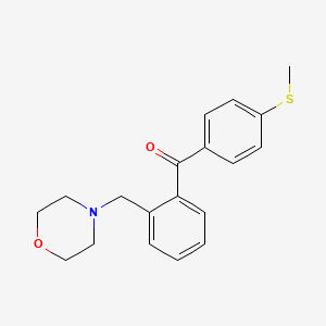2-Morpholinomethyl-4'-thiomethylbenzophenone