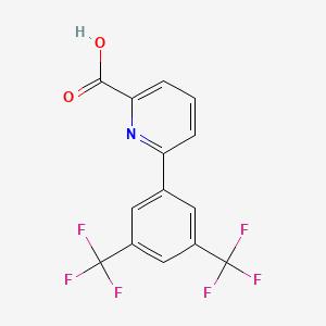 6-(3,5-Bis(trifluoromethyl)phenyl)picolinic acid