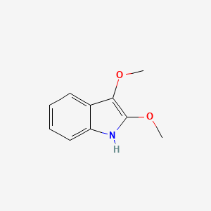 molecular formula C10H11NO2 B1614357 2,3-DIMETHOXYINDOLE CAS No. 207601-31-8