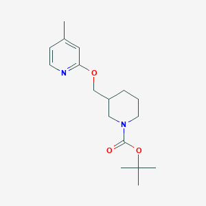3-(4-Methyl-pyridin-2-yloxymethyl)-piperidine-1-carboxylic acid tert-butyl ester
