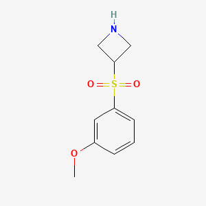 3-[(3-Methoxyphenyl)sulfonyl]azetidine