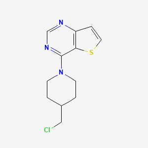 4-[4-(Chloromethyl)piperidin-1-yl]thieno[3,2-d]pyrimidine
