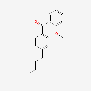 2-Methoxy-4'-n-pentylbenzophenone