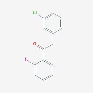 2-(3-Chlorophenyl)-2'-iodoacetophenone