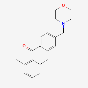 2,6-Dimethyl-4'-morpholinomethyl benzophenone