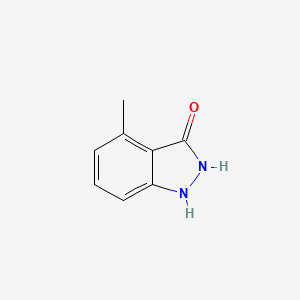 molecular formula C8H8N2O B1614393 4-Methyl-1H-indazol-3-ol CAS No. 220707-47-1