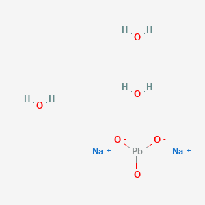 molecular formula H6Na2O6P B1614394 Sodium plumbate CAS No. 52623-79-7