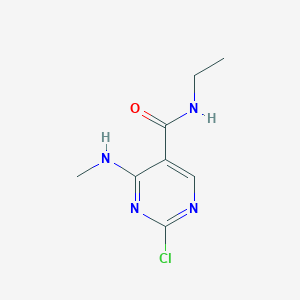 2-chloro-N-ethyl-4-(methylamino)pyrimidine-5-carboxamide