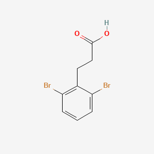 3-(2,6-Dibromophenyl)propanoic acid