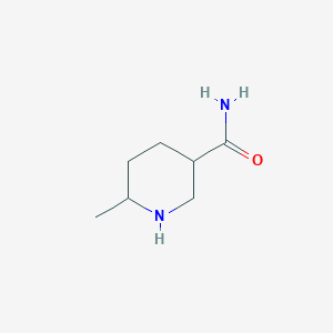 molecular formula C7H14N2O B1614401 6-Methylpiperidine-3-carboxamide CAS No. 89940-83-0