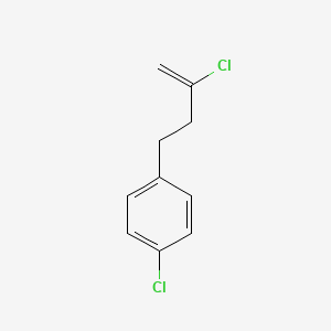 molecular formula C10H10Cl2 B1614404 2-Chloro-4-(4-chlorophenyl)-1-butene CAS No. 731772-10-4