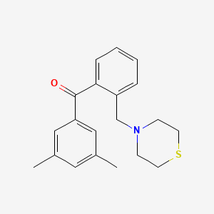 3,5-Dimethyl-2'-thiomorpholinomethyl benzophenone