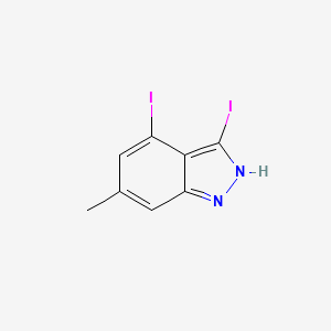 3,4-diiodo-6-methyl-2H-indazole