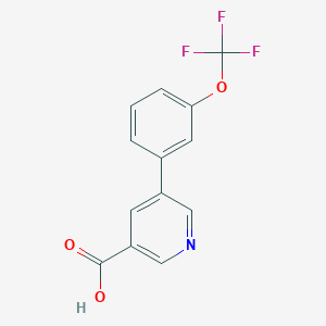 5-[3-(Trifluoromethoxy)phenyl]nicotinic Acid