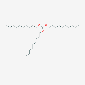 molecular formula C31H64O3 B1614446 TRIDECYLORTHOFORMATE CAS No. 24904-11-8