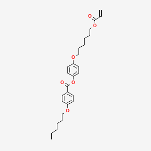 4-((6-(Acryloyloxy)hexyl)oxy)phenyl 4-(hexyloxy)benzoate
