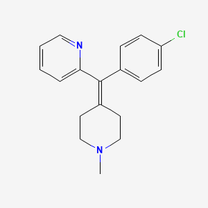 molecular formula C18H19ClN2 B1614458 Cycliramine CAS No. 47128-12-1