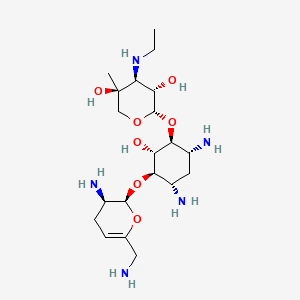 molecular formula C20H39N5O7 B1614467 Etisomicin CAS No. 70639-48-4