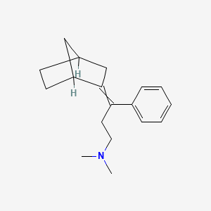 molecular formula C18H25N B1614469 Heptaverine CAS No. 54063-48-8