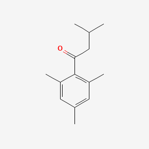 molecular formula C14H20O B1614470 2,4,6-Trimethylphenyl isobutyl ketone CAS No. 5344-18-3