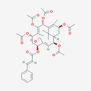molecular formula C39H48O13 B161448 20-Deacetyltaxuspine X 