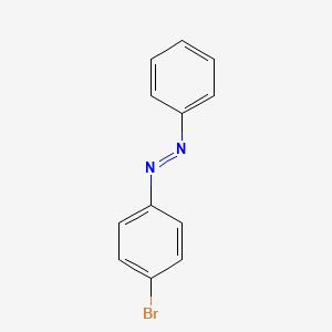 molecular formula C12H9BrN2 B1614489 4-Bromoazobenzene CAS No. 4418-84-2