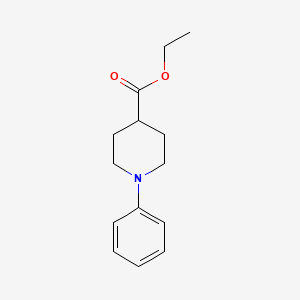 molecular formula C14H19NO2 B1614504 Ethyl 1-phenylpiperidine-4-carboxylate CAS No. 247022-37-3