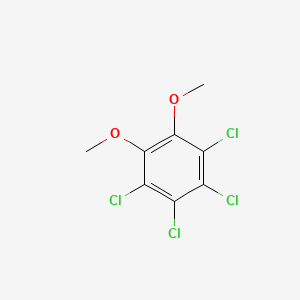 molecular formula C8H6Cl4O2 B1614509 Tetrachloroveratrole CAS No. 944-61-6