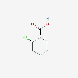 molecular formula C7H11ClO2 B1614528 (1S,2S)-2-chlorocyclohexane-1-carboxylic acid CAS No. 5469-30-7