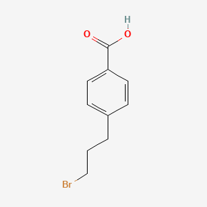 molecular formula C10H11BrO2 B1614531 4-(3-Bromopropyl)benzoic acid CAS No. 6309-79-1