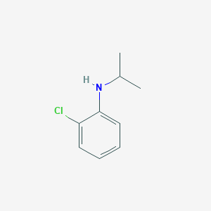 molecular formula C9H12ClN B1614535 (2-Chloro-phenyl)-isopropyl-amine CAS No. 78235-07-1
