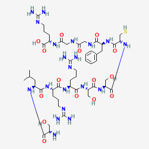 molecular formula C49H84N20O15S B1614569 Atrial natriuretic factor (1-11) CAS No. 98897-21-3