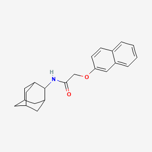 N-(Adamantan-2-yl)-2-(naphthalen-2-yloxy)acetamide