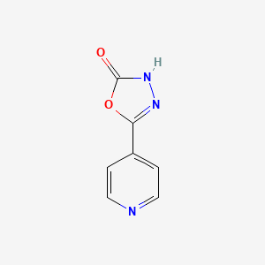 5-(pyridin-4-yl)-1,3,4-oxadiazol-2(3H)-one
