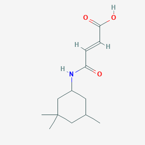 4-Oxo-4-[(3,3,5-trimethylcyclohexyl)amino]but-2-enoic acid
