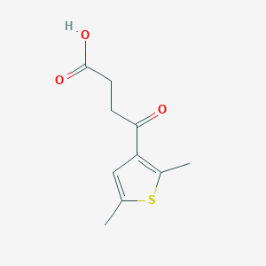 molecular formula C10H12O3S B1614605 4-(2,5-Dimethylthien-3-yl)-4-oxobutanoic acid CAS No. 6007-77-8