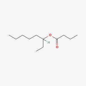 molecular formula C12H24O2 B1614607 3-Octyl butyrate CAS No. 20286-45-7