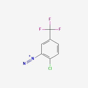 2-Chloro-5-(trifluoromethyl)benzenediazonium