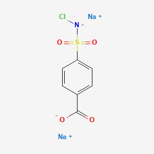 molecular formula C7H4ClNNa2O4S B1614637 Monalazone disodium CAS No. 61477-95-0