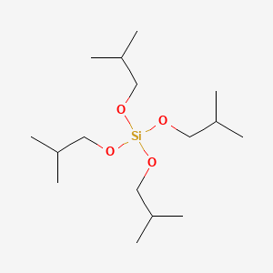 molecular formula C16H36O4Si B1614641 Tetrakis(2-methylpropyl) orthosilicate CAS No. 681-98-1