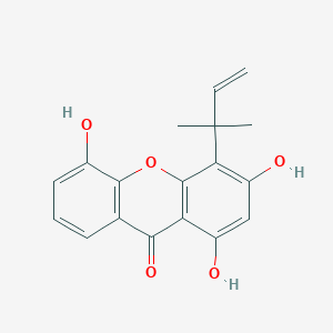 molecular formula C18H16O5 B161467 Pancixanthone A CAS No. 174232-30-5