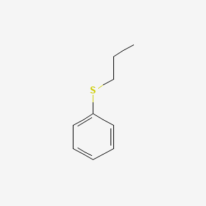 molecular formula C9H12S B1614682 Phenyl propyl sulfide CAS No. 874-79-3
