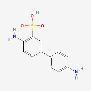 [1,1'-Biphenyl]-3-sulfonic acid, 4,4'-diamino-