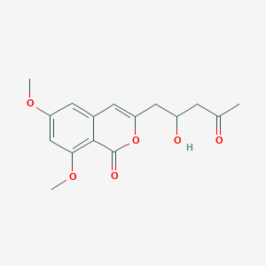 molecular formula C16H18O6 B161469 6,8-Di-O-methylcitreoisocoumarin CAS No. 908098-80-6